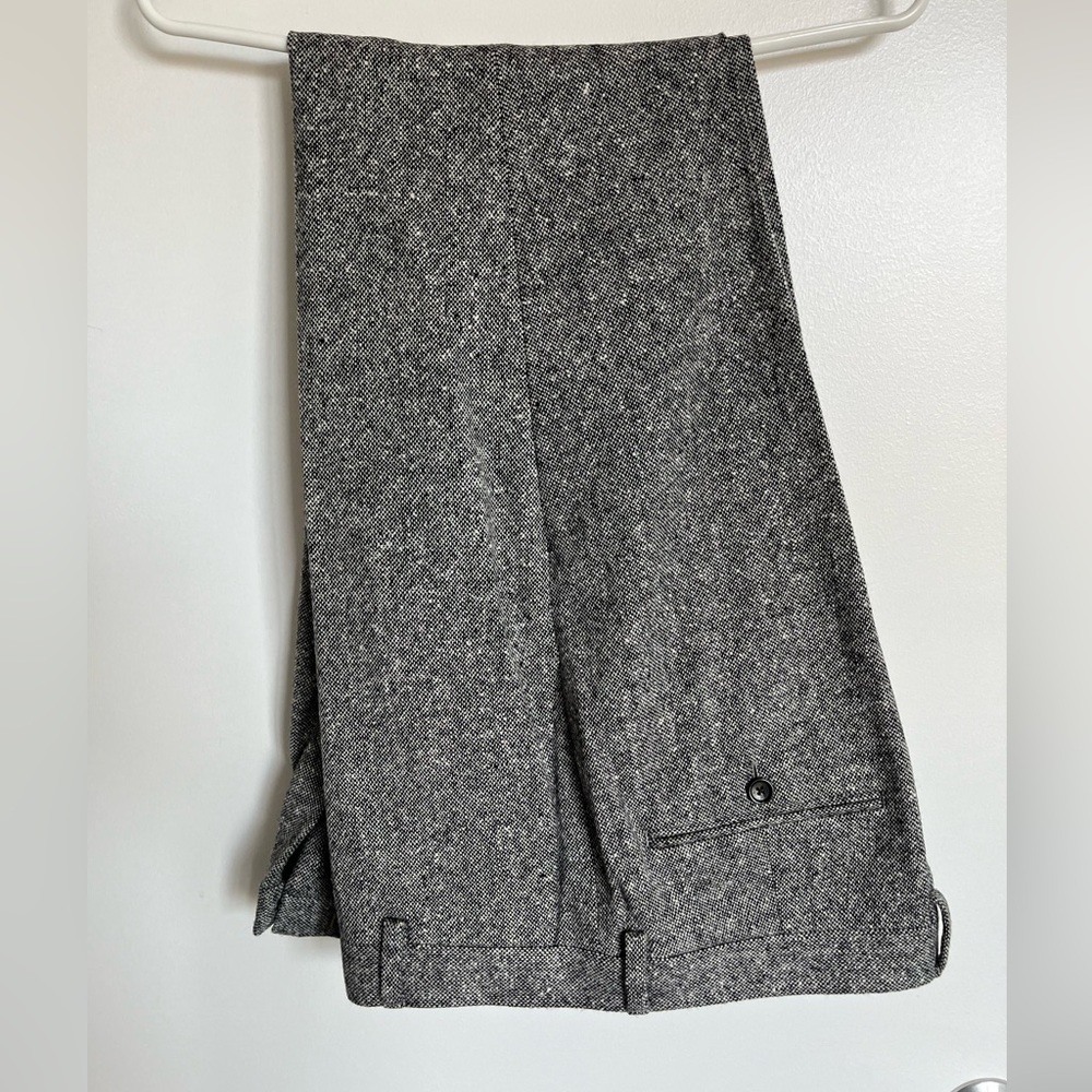 J Crew donegal wool slacks pants size 33/30, Ludlow slim fit